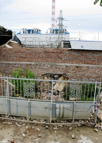 A view of Hai Phong Thermoelectric Plant’s construction site (Photo: Dan Tri) A view of Hai Phong Thermoelectric Plant’s construction site (Photo: Dan Tri)